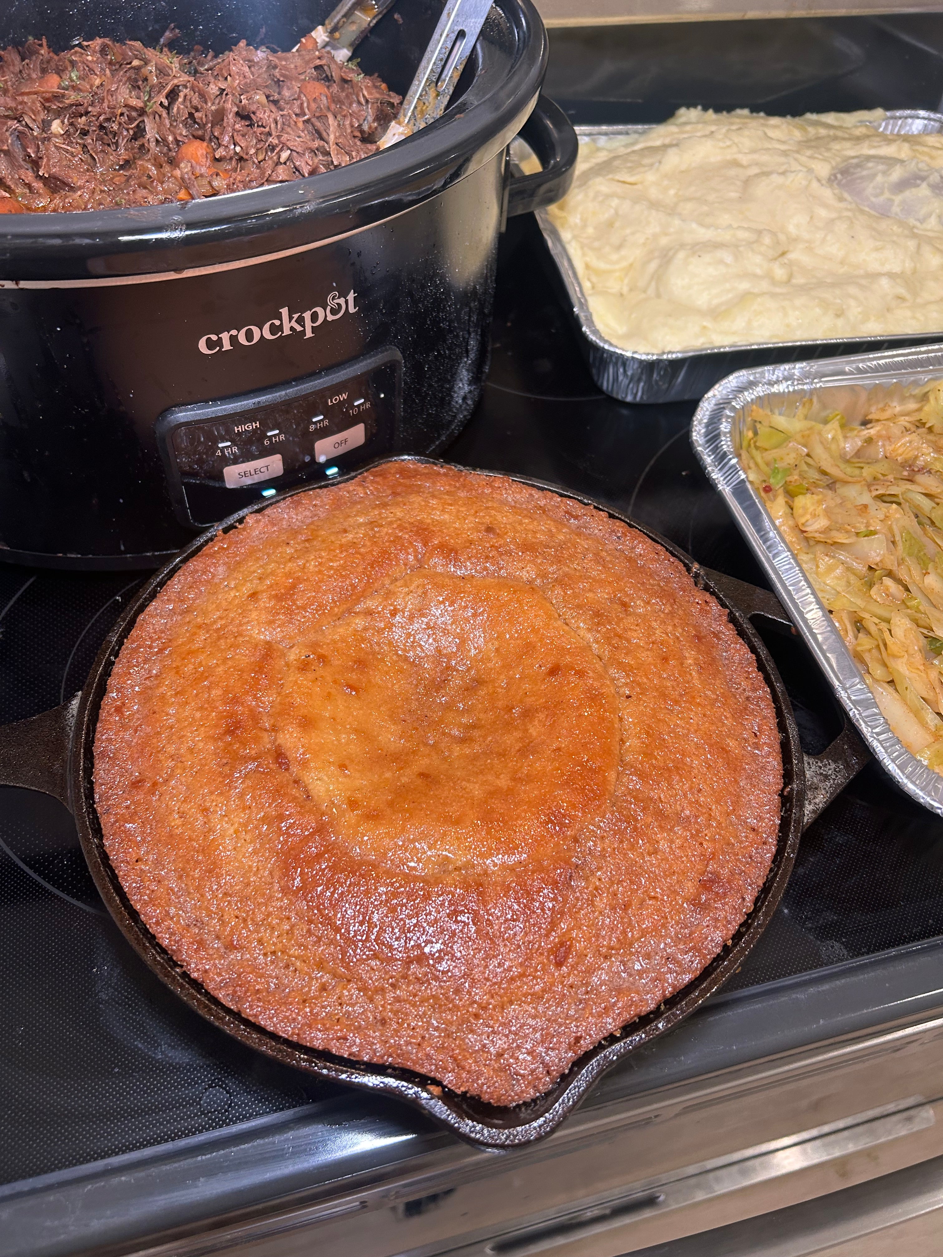 Honey Butter Cornbread Half Pan