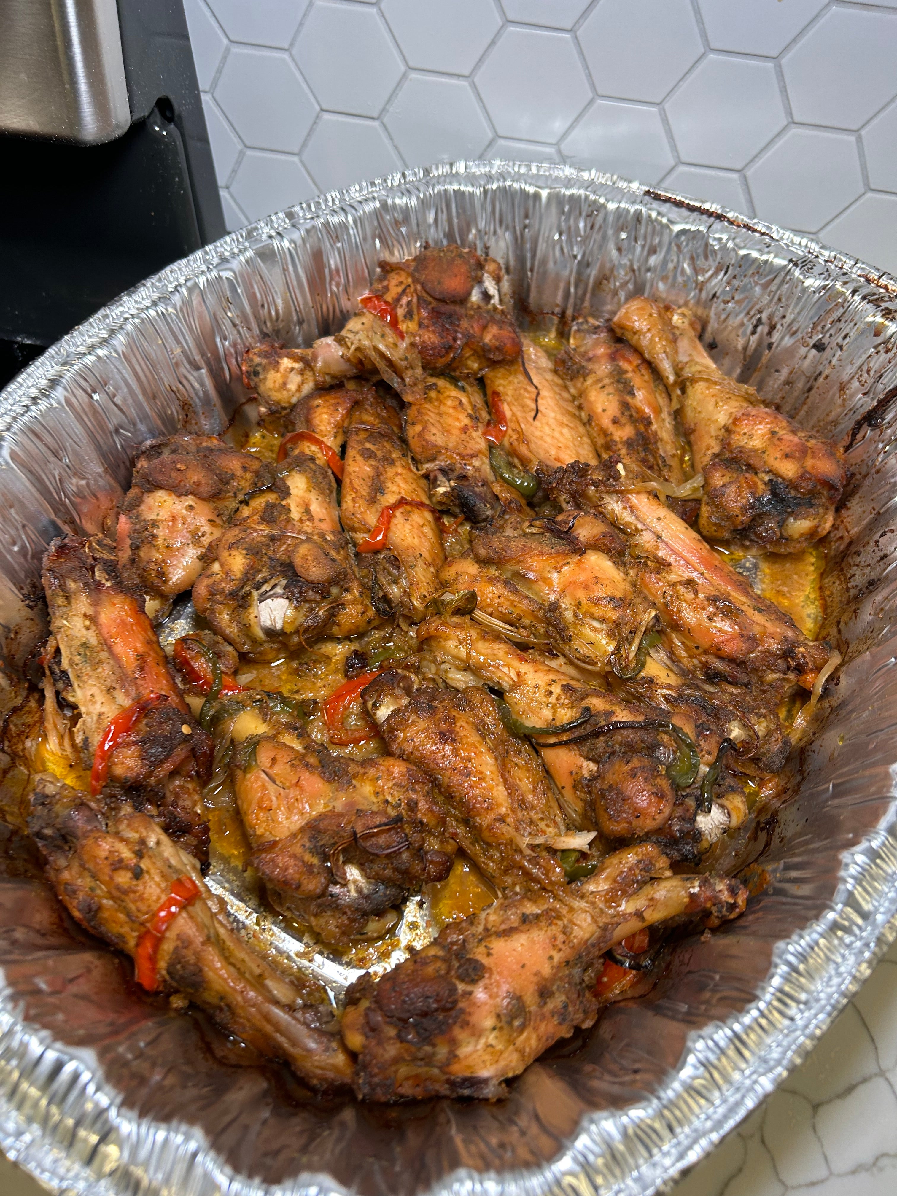 Smothered Turkey Wings