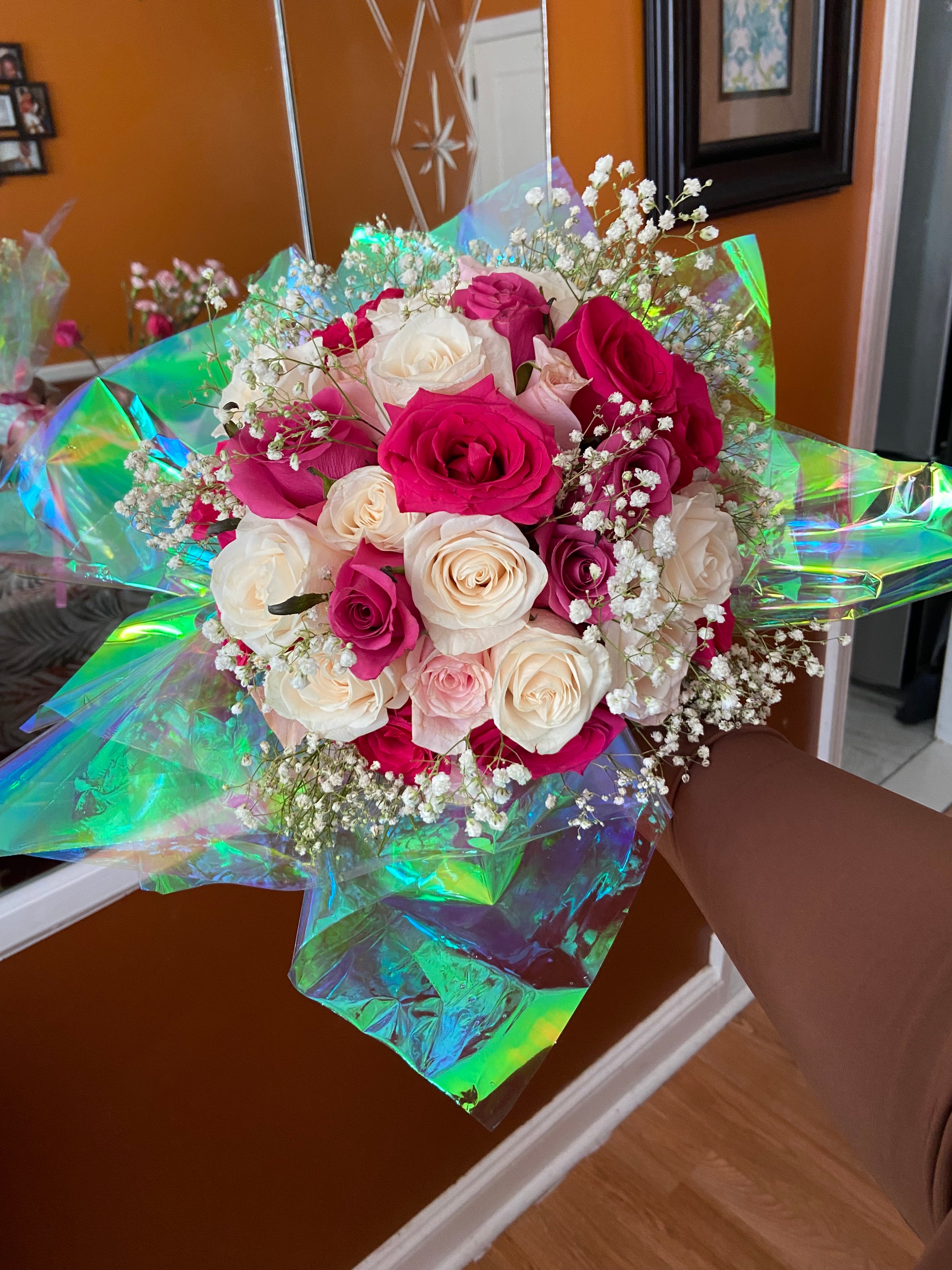 50 Fresh Rose bouquet.