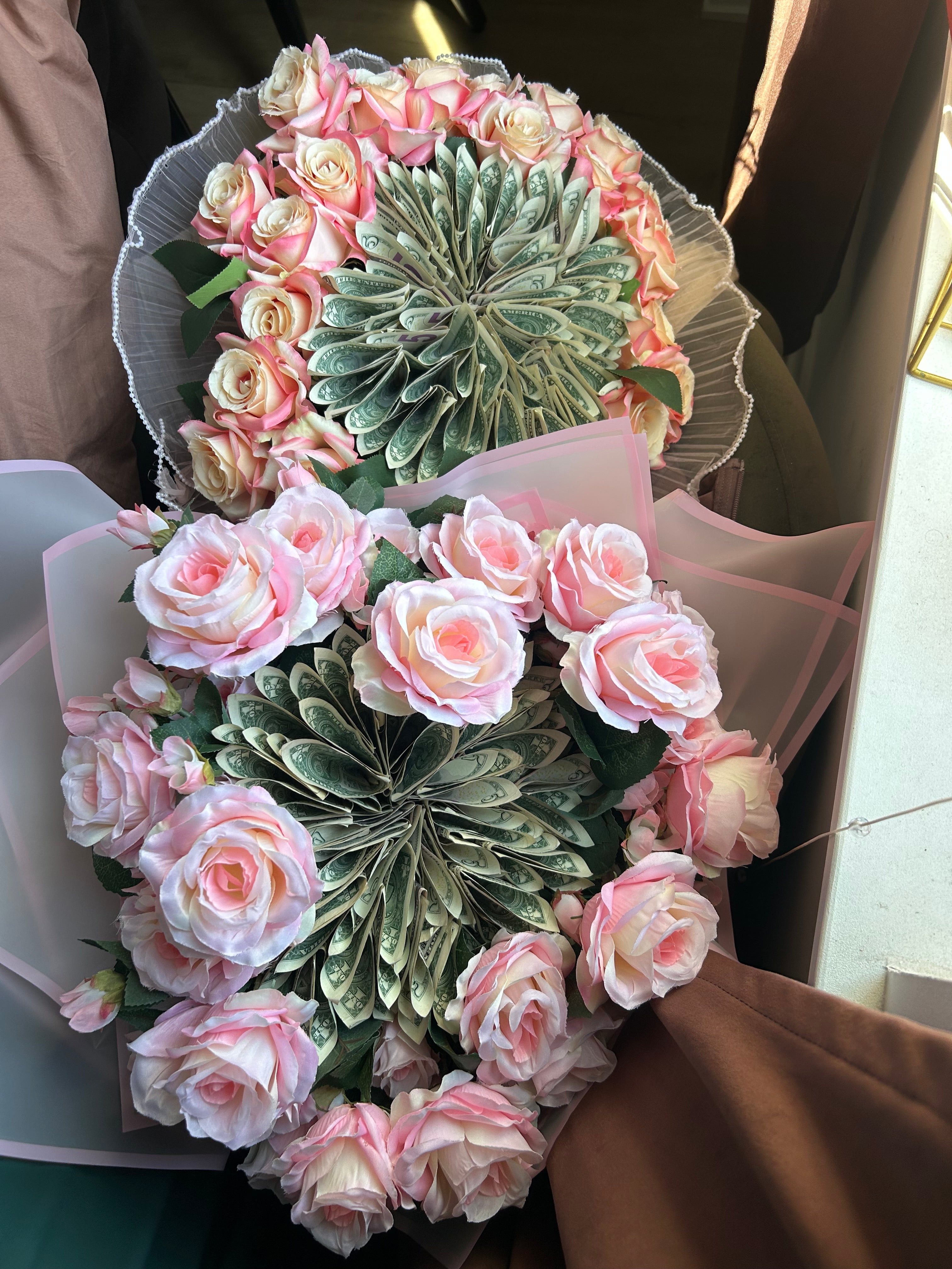 Money floral bouquet
